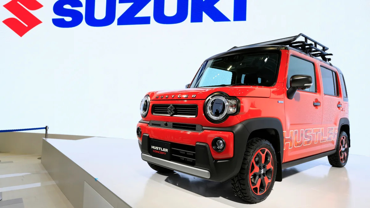 Suzuki's Hustler Concept car is displayed during the Tokyo Motor Show, in Tokyo, Japan October 23, 2019. REUTERS/Soe Zeya Tun