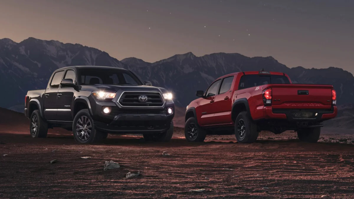 2023 Toyota Tacoma Chrome Package and SX Package