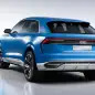 Audi Q8 Concept rear angle