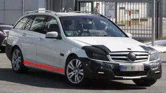 Spy Shots: Mercedes C-Class wagon