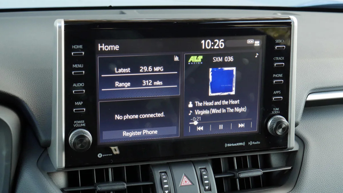 2022 Toyota RAV4 TRD Off Road touchscreen