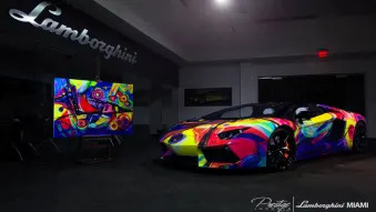 Lamborghini Aventador Roadster art car by Duaiv