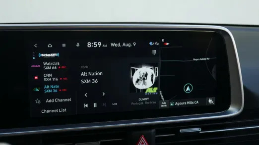 2023 Hyundai Ioniq 6 SE touchscreen audio and map