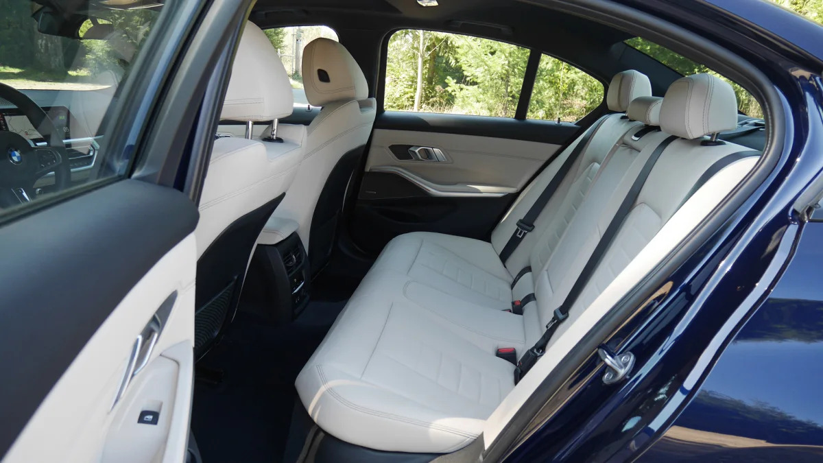 2020 BMW M340i back seat