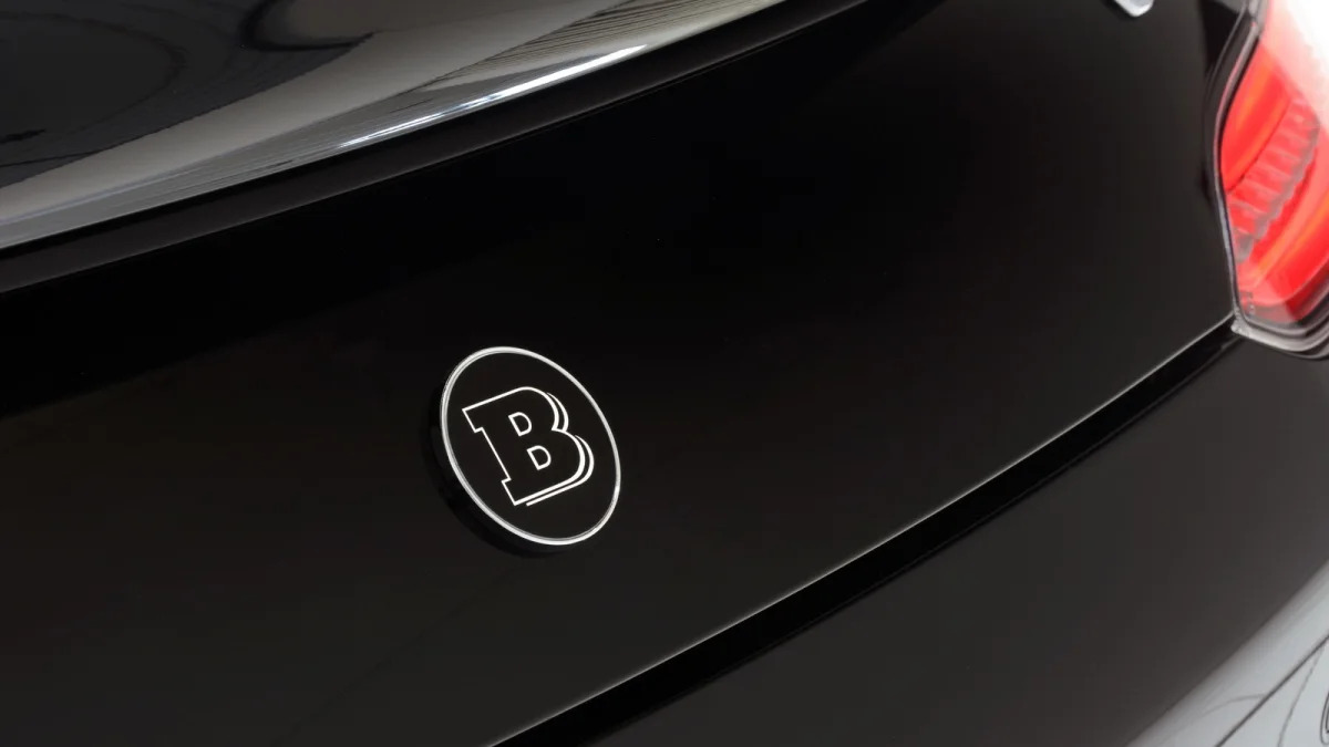 Mercedes-AMG GT by Brabus studio tail badge
