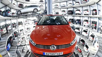 VW Golf In Autostadt