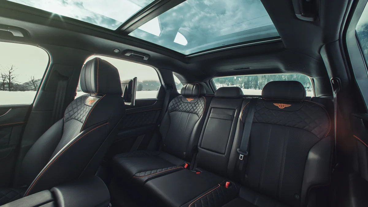 2018 Bentley Bentayga Back Seat