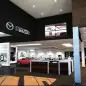 A rendering of Mazda's new dealership design language, called 'Retail Evolution.'