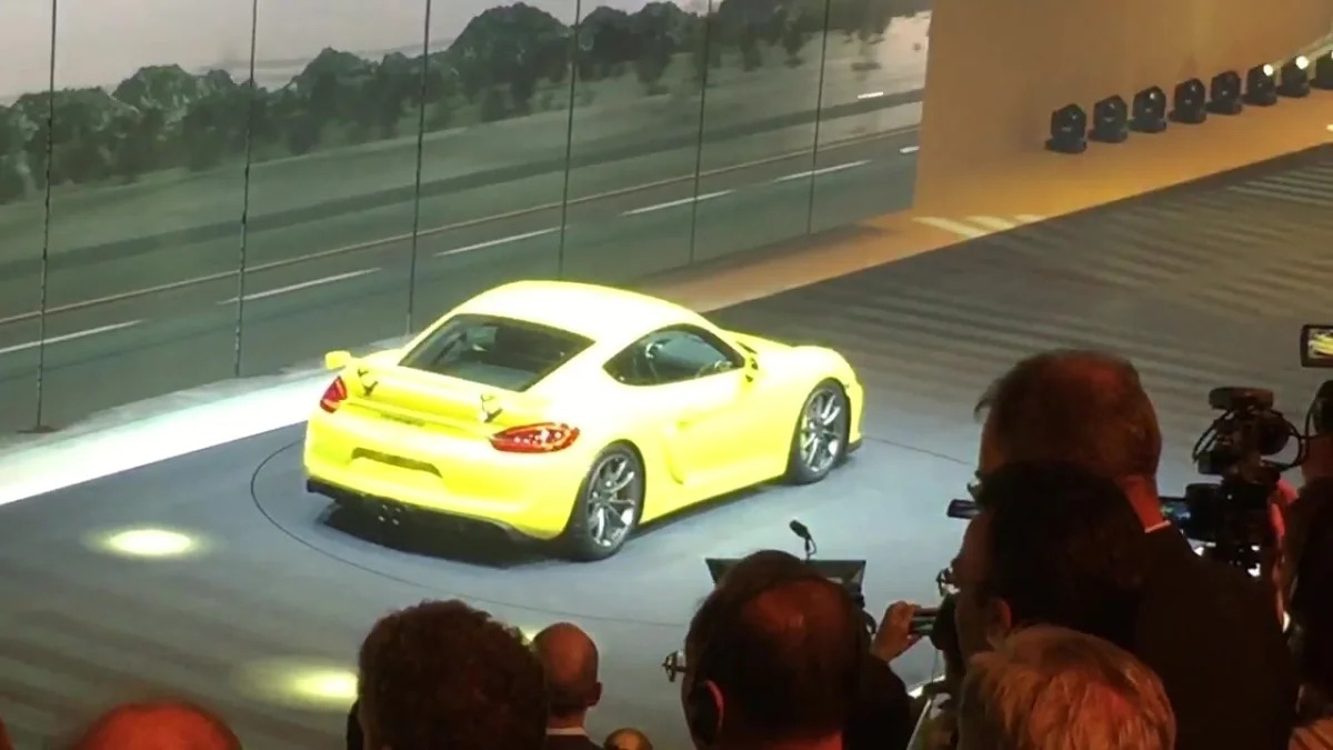2015 Porsche Cayman GT4 | 2015 Geneva Motor Show | Autoblog Short Cuts