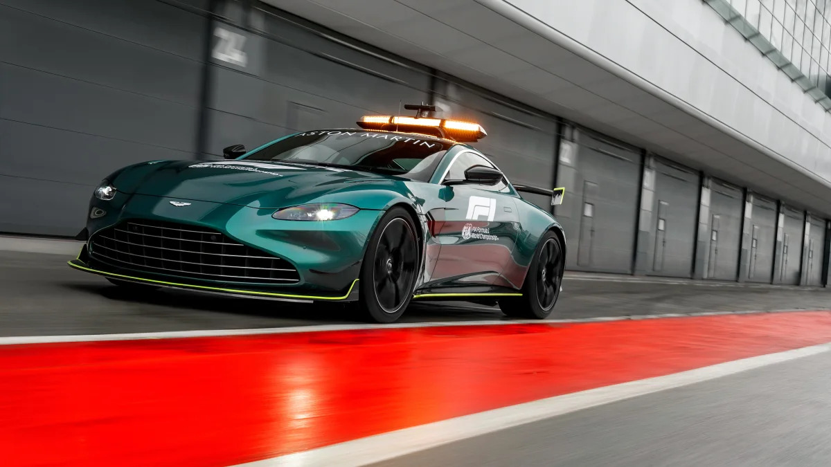 Aston Martin VantageOfficial Safety Car of Formula One15