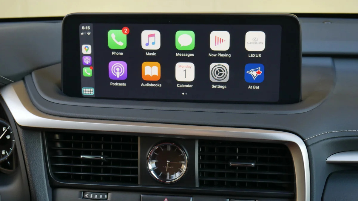 2020 Lexus RX apple carplay