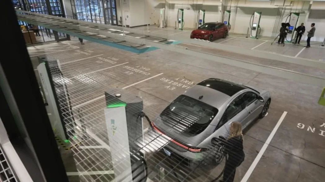 New indoor EV charging station in San Francisco offers a glimpse into the future