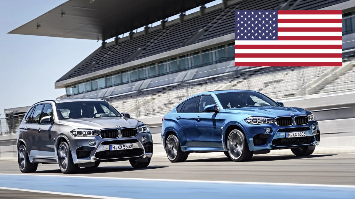 BMW X5 M and X6 M - United States