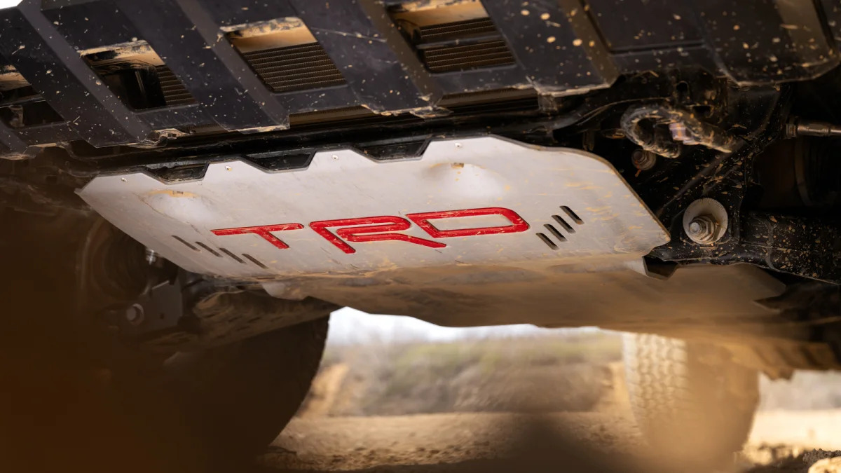 Toyota Tacoma TRD Pro underbody detail