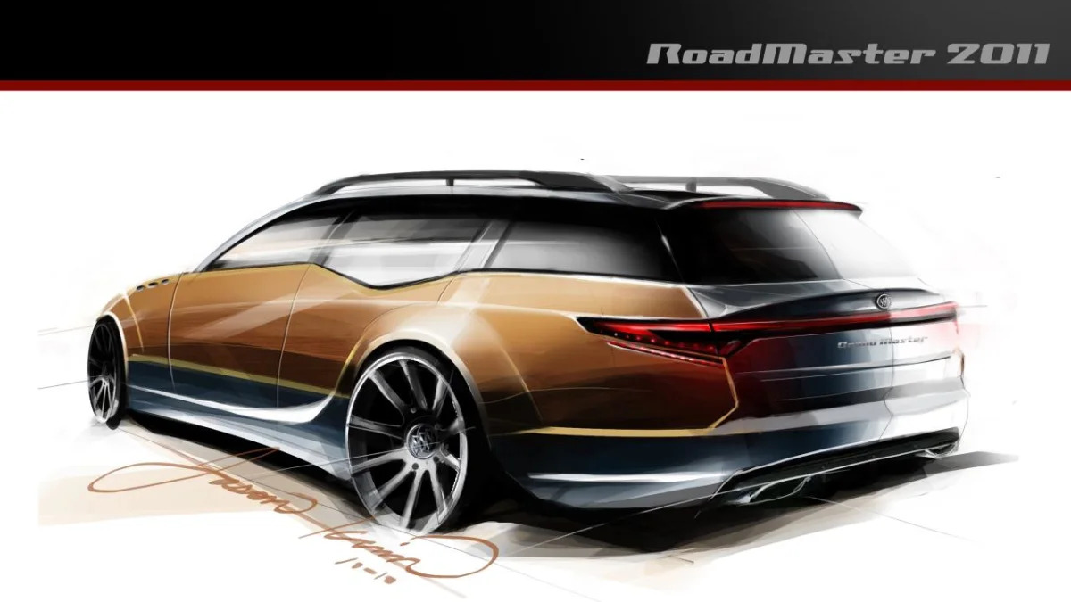 2011 Buick Roadmaster rendering from Top Gear USA