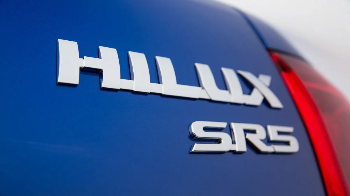 2016 Toyota HiLux nameplate