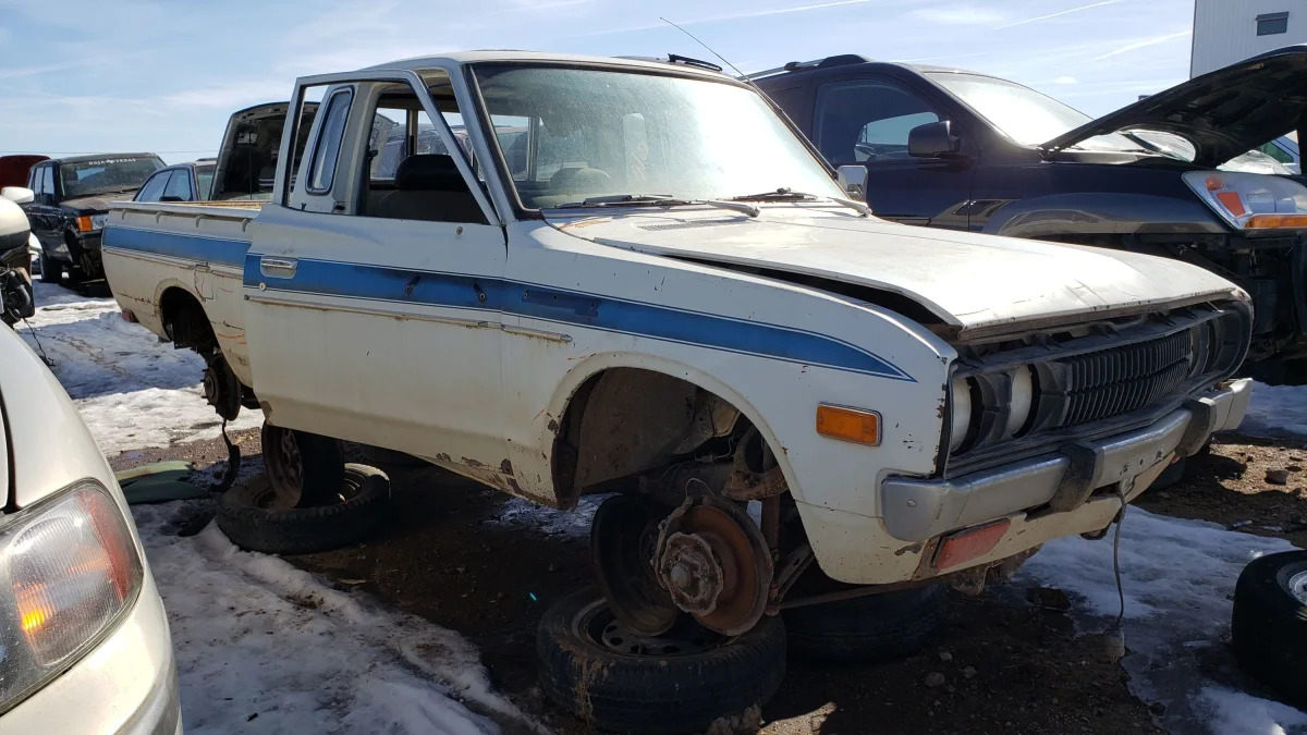 32 - 1979 Datsun Pickup in Colorado Junkyard - Photo by Murilee Martin