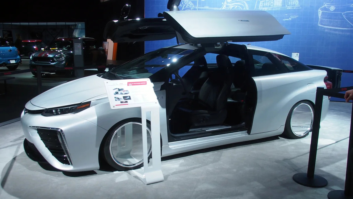 Toyota Mirai Back To The Future Edition: LA 2015