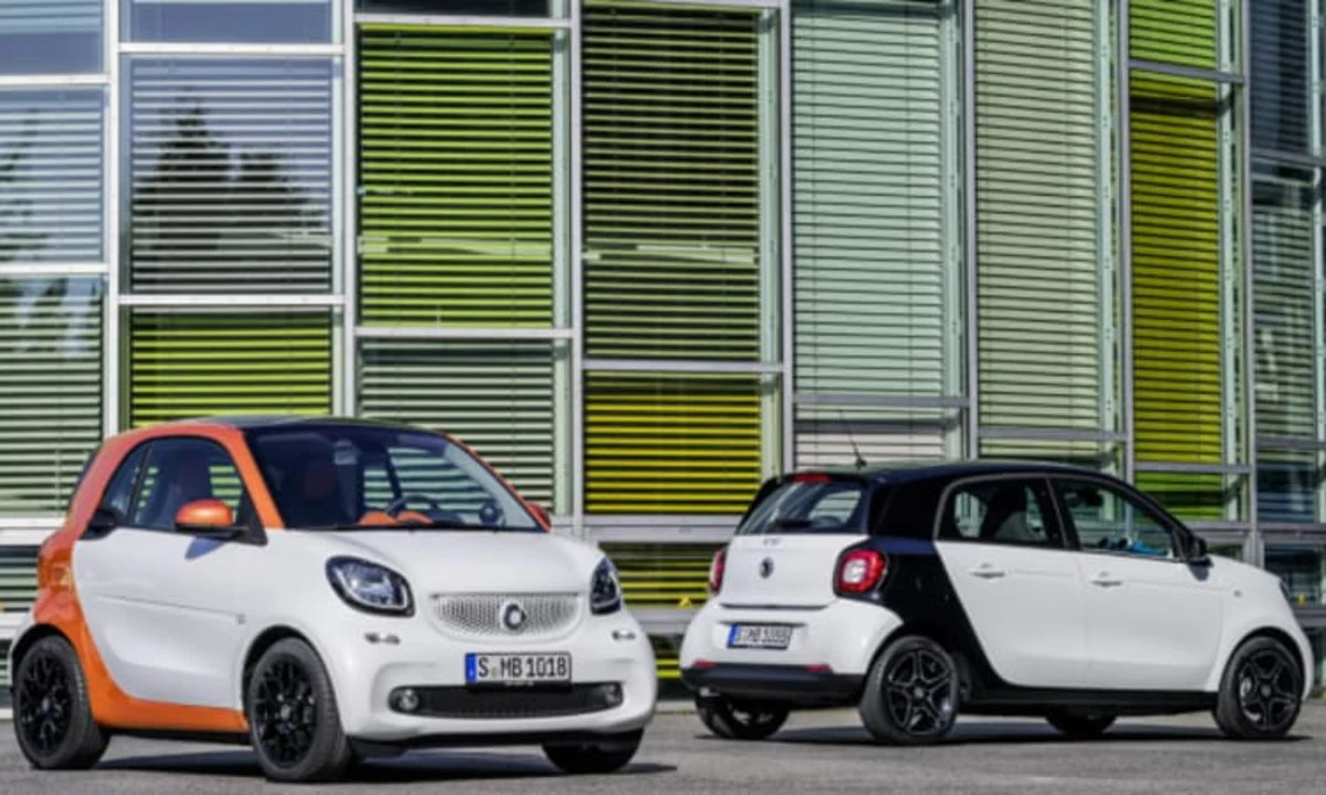 Smart Fortwo, Forfour reborn with fresh styling on new platform [w/video] -  Autoblog