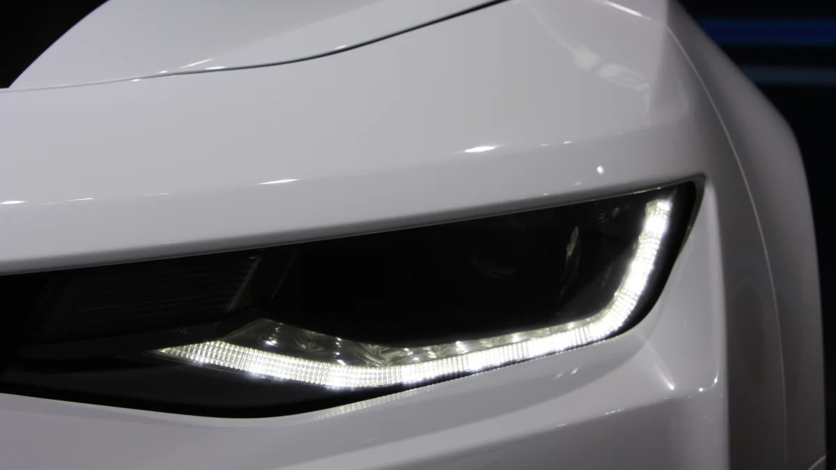 chevy camaro performance concept headlight