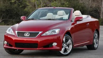 First Drive: 2010 Lexus IS250 C and IS350 C