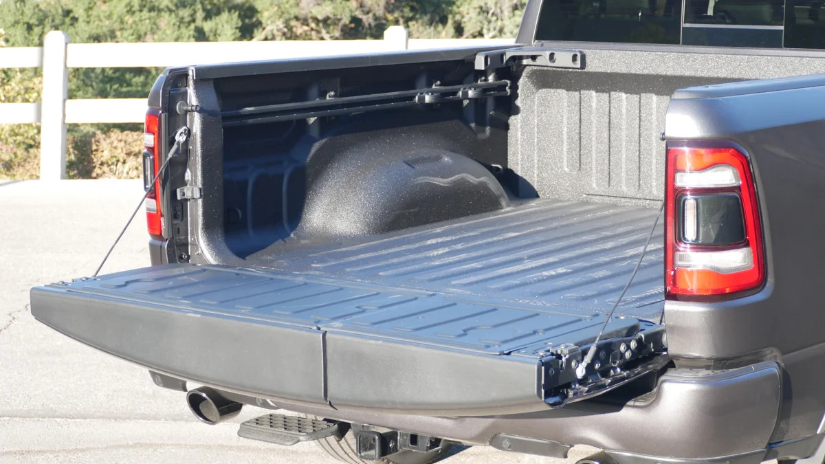 Ram 1500 Limited tailgate down