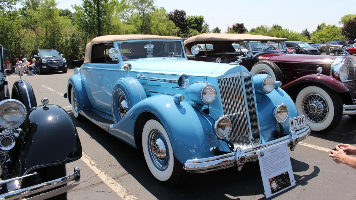 1937 Packard 1507 Series Coupe Roadster